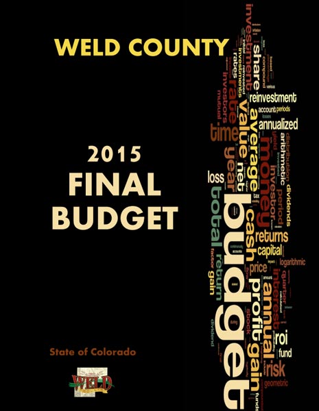 2015 Final Budget cover page