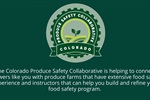 Produce Safety Alliance Grower Trainings