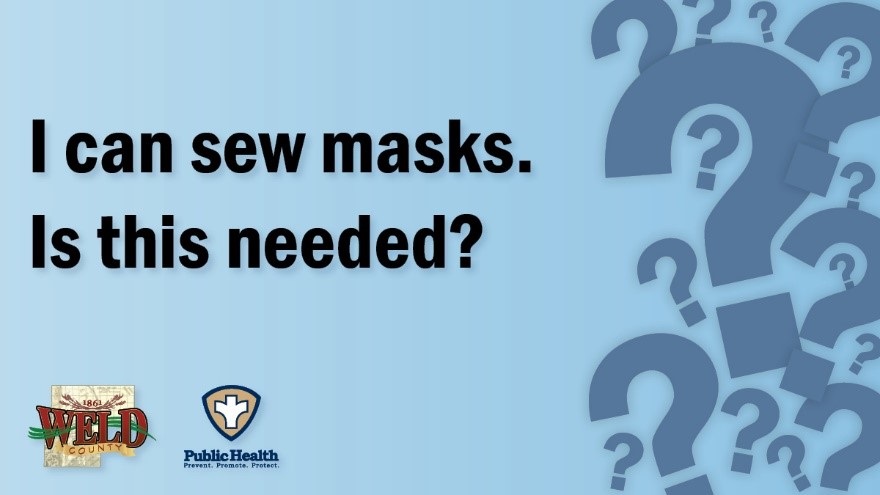 I can sew masks. Is this needed?