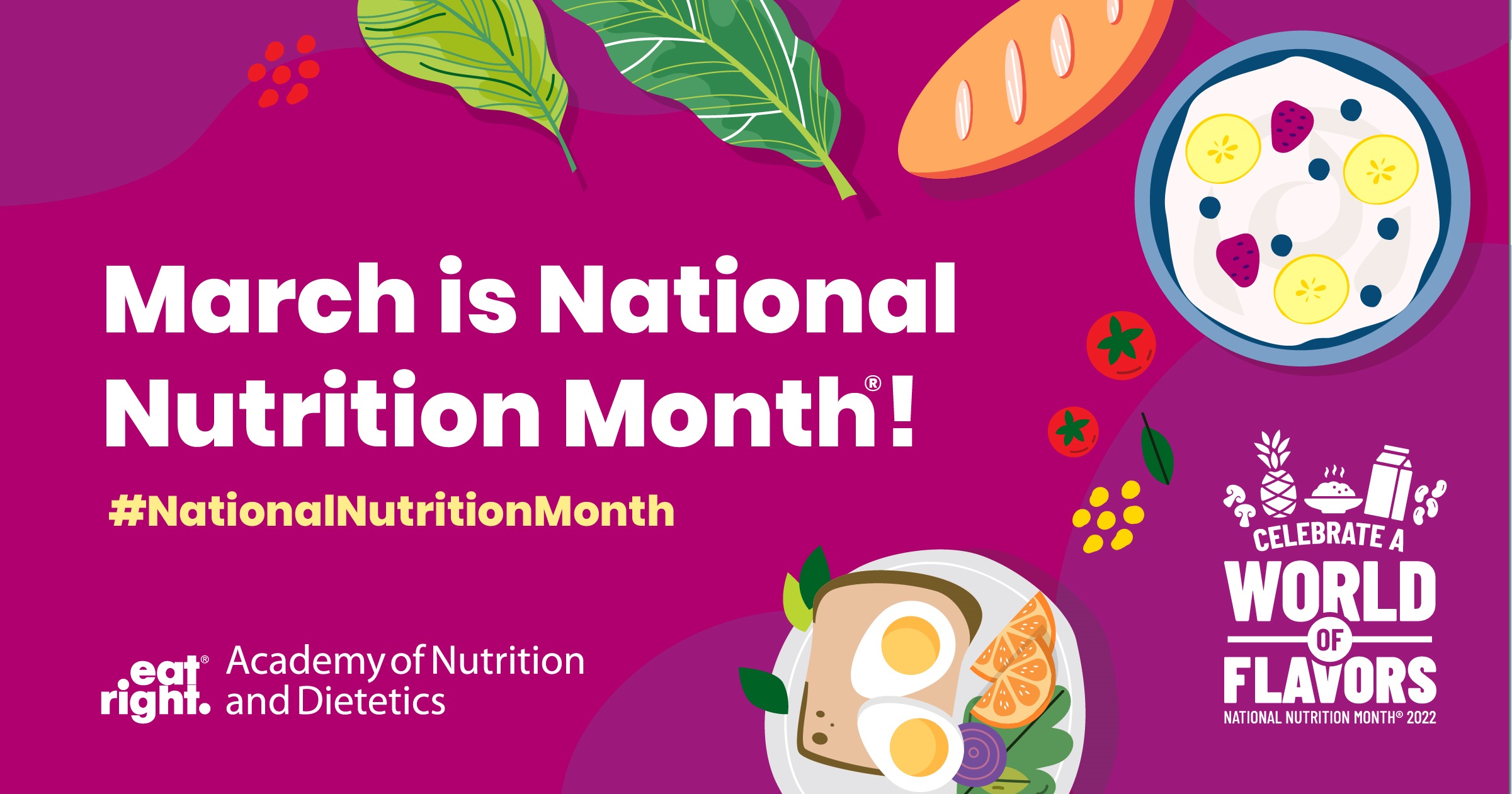 Graphic: March is National Nutrition Month