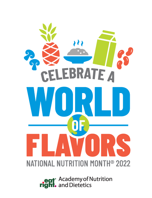 National Nutrition Month 2022 Logo