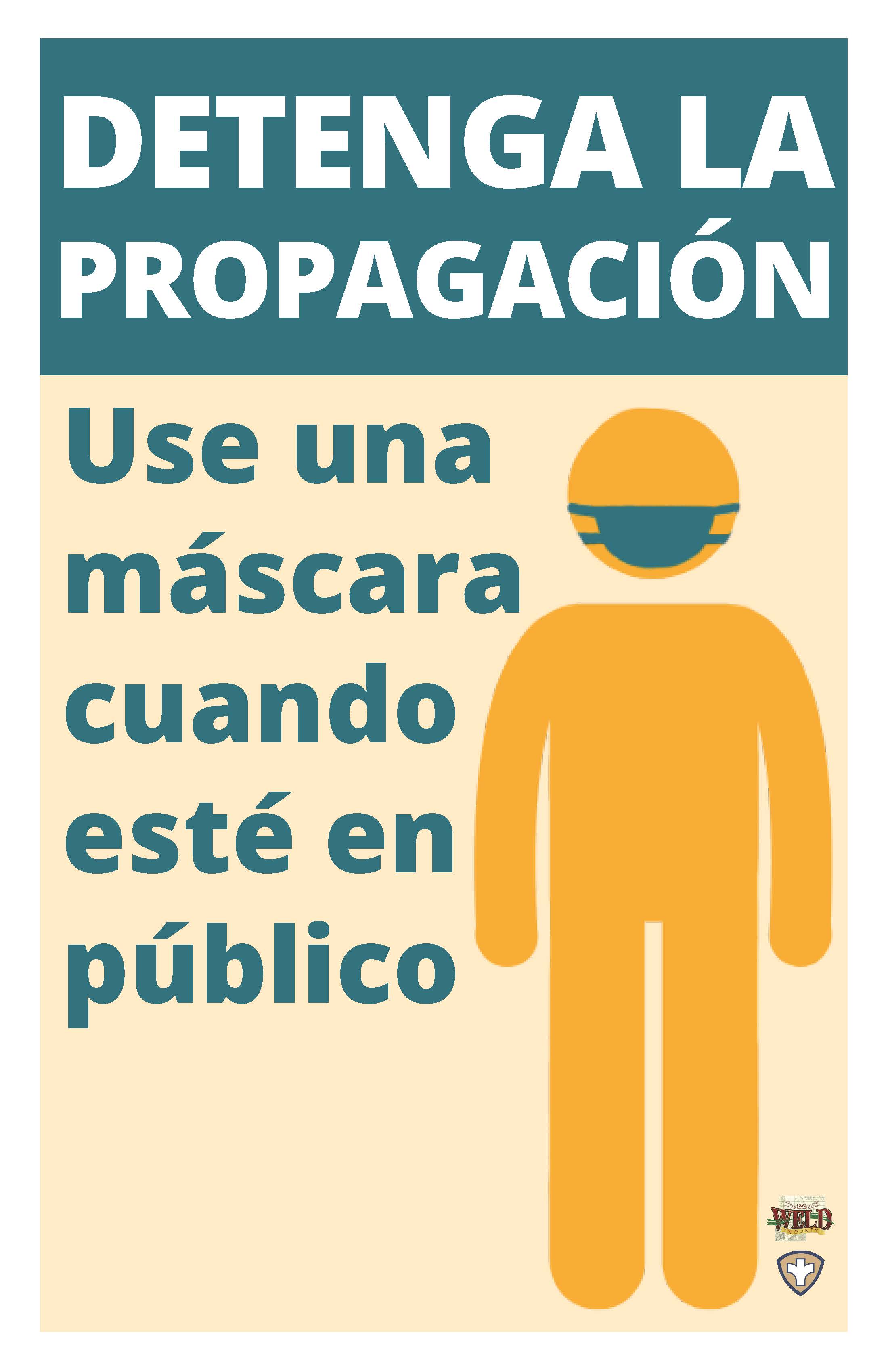 Detenga la Propagación: Usa una máscara