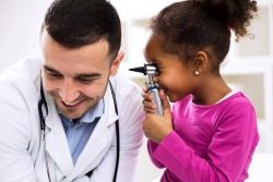 Doctor with child