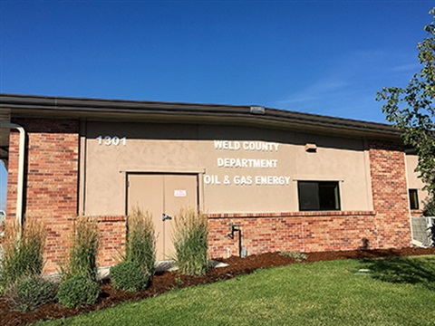 Weld County's Oil and Gas Energy Department.