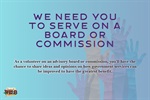 Help government, community, & yourself by serving on an advisory board