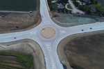 Roundabout coming to intersection of WCR 74 and WCR 33